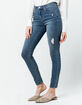 RSQ Miami Womens Ripped Jeggings image number 3