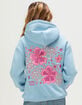MALIBU SKYYE Hibiscus Girls Hoodie image number 1