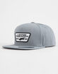VANS Full Patch Boys Snapback Hat image number 1