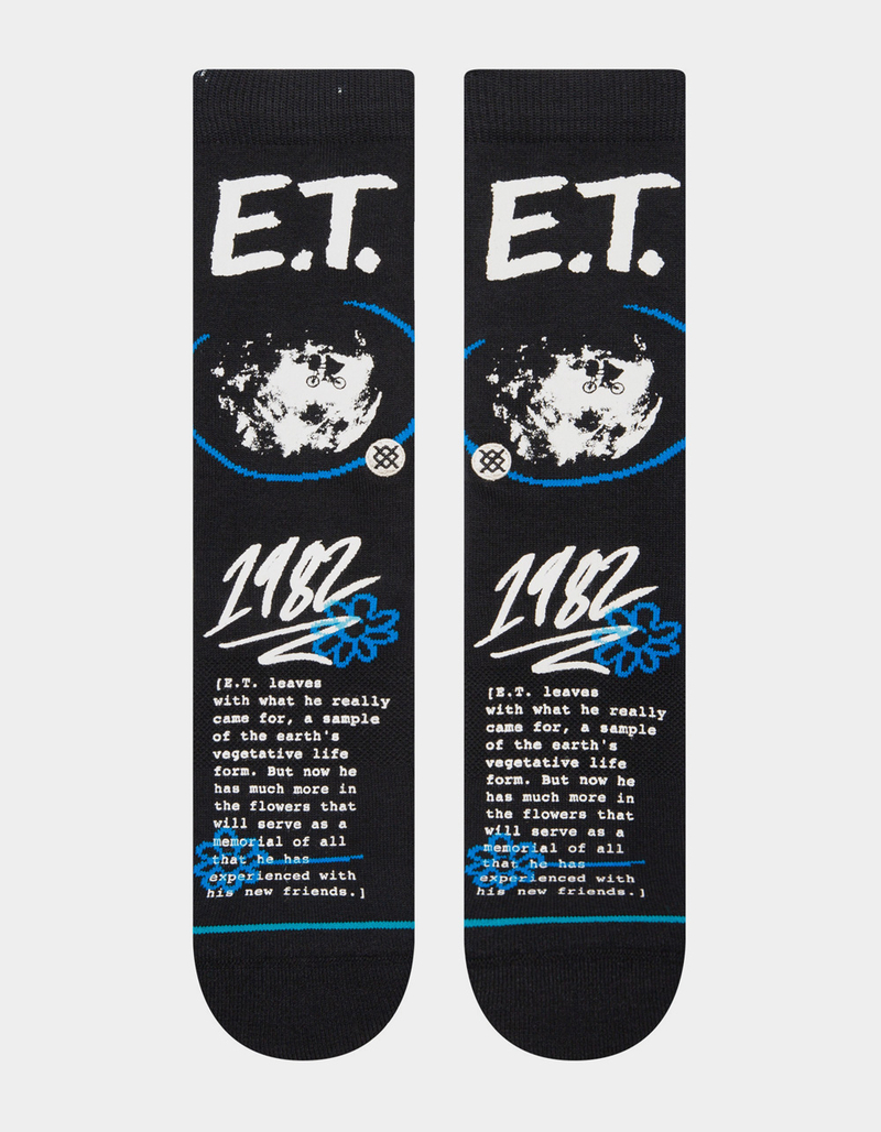 STANCE E.T. The Extra-Terrestrial Mens Crew Socks image number 1