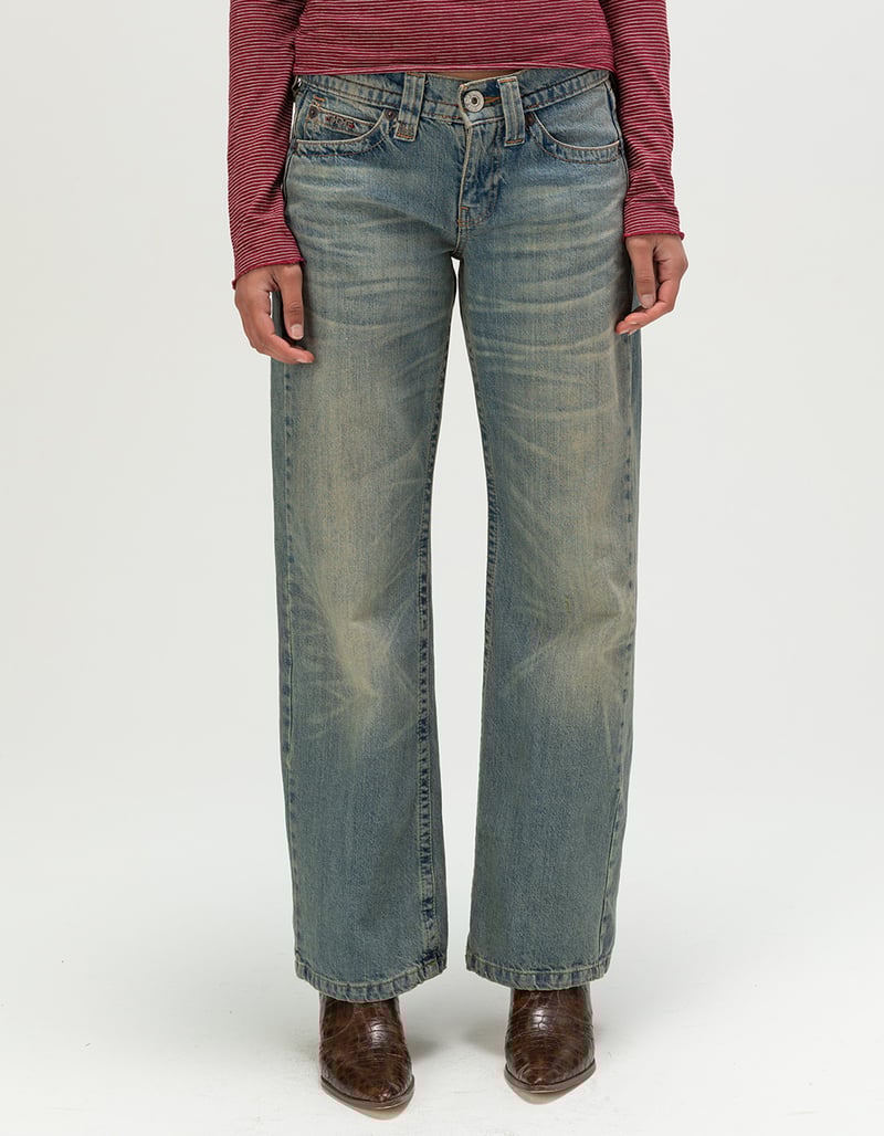 BDG Urban Outfitters Kayla Womens Low Rise Jeans image number 1
