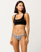 RVCA Solid Tank Black Bikini Top image number 4