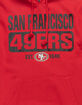 47 BRAND San Francisco 49ers Mens Hoodie image number 2