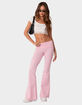 EDIKTED Naomi Flared Womens Pants image number 2
