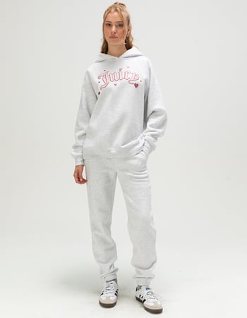 JUICY COUTURE Womens Oversized Hoodie Alternative Image
