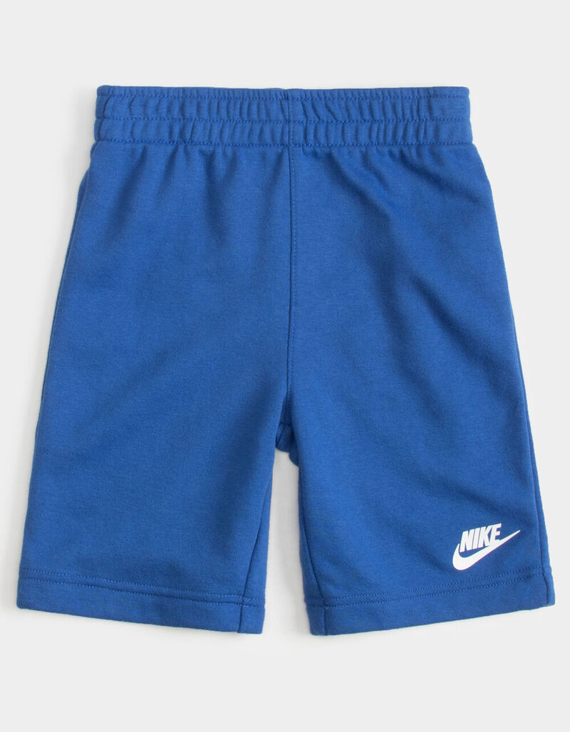 NIKE French Terry Little Boys Shorts (4-7) - BLUE - 392062200