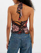 FREE PEOPLE Butterfly Effect Womens Halter Top image number 3