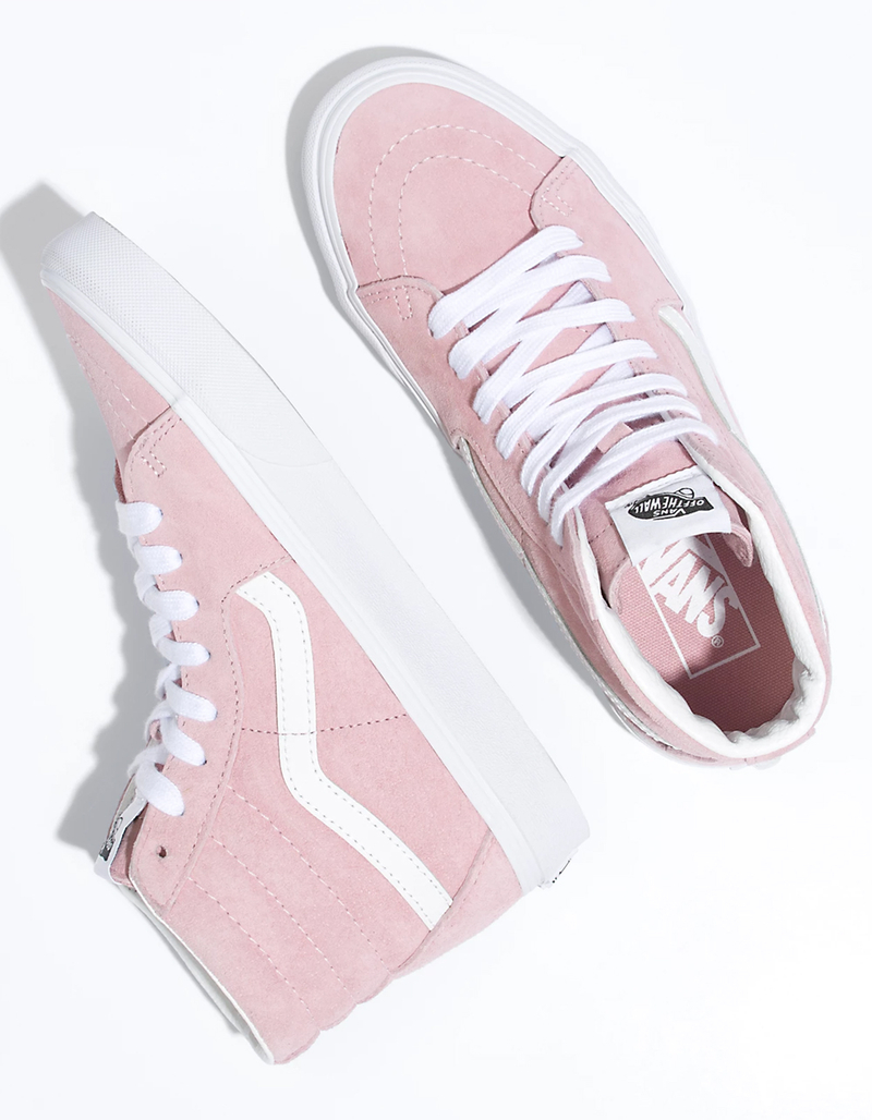 VANS Pig Suede Sk8-Hi Womens Shoes image number 3