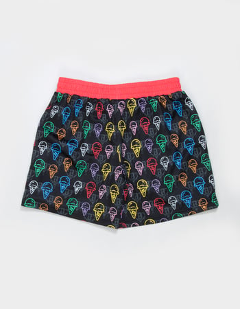 BASEBALL LIFESTYLE 101 Ice Cream Scoops Boys Shorts Alternative Image