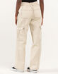 RSQ Womens Smock Waist Loose Cargo Pants image number 4