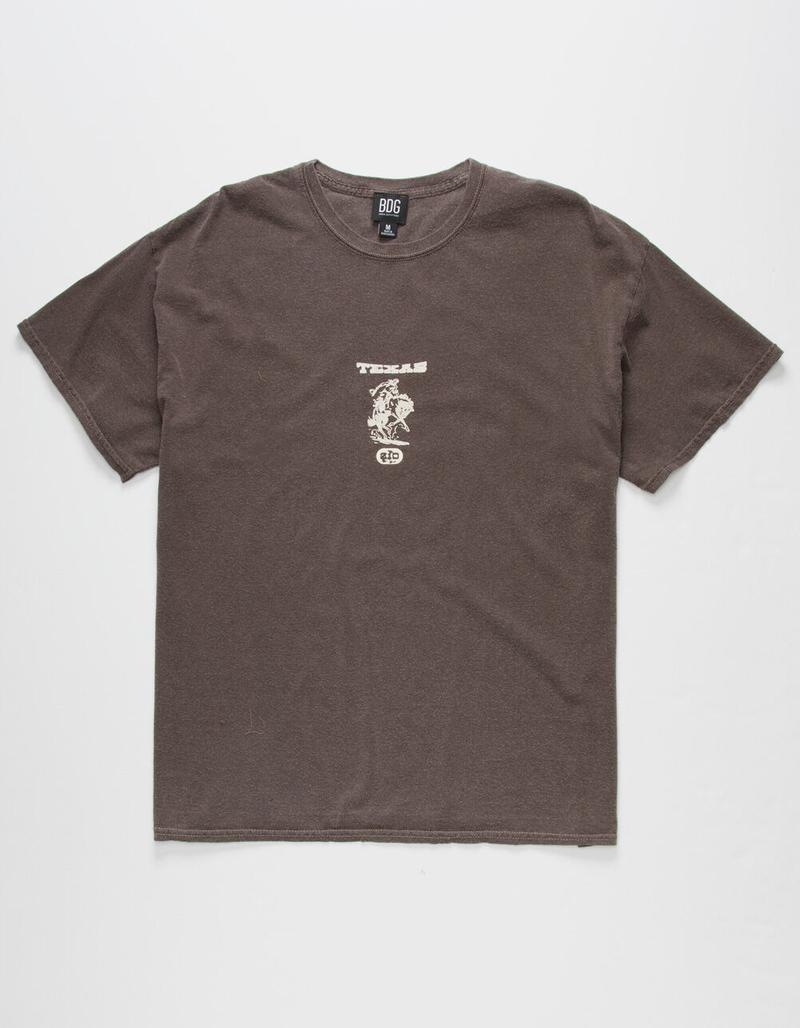 BDG Urban Outfitters Brown Texas Mens Tee image number 0