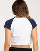 HYPE AND VICE Villanova Womens Raglan Tee image number 3