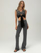 AFFLICTION Roses For The Dead Womens Sweatpants image number 1