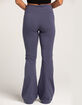 TILLYS Crossover Waist Womens Flare Leggings image number 4