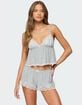 EDIKTED Diara Lacey Babydoll Tank Top image number 1