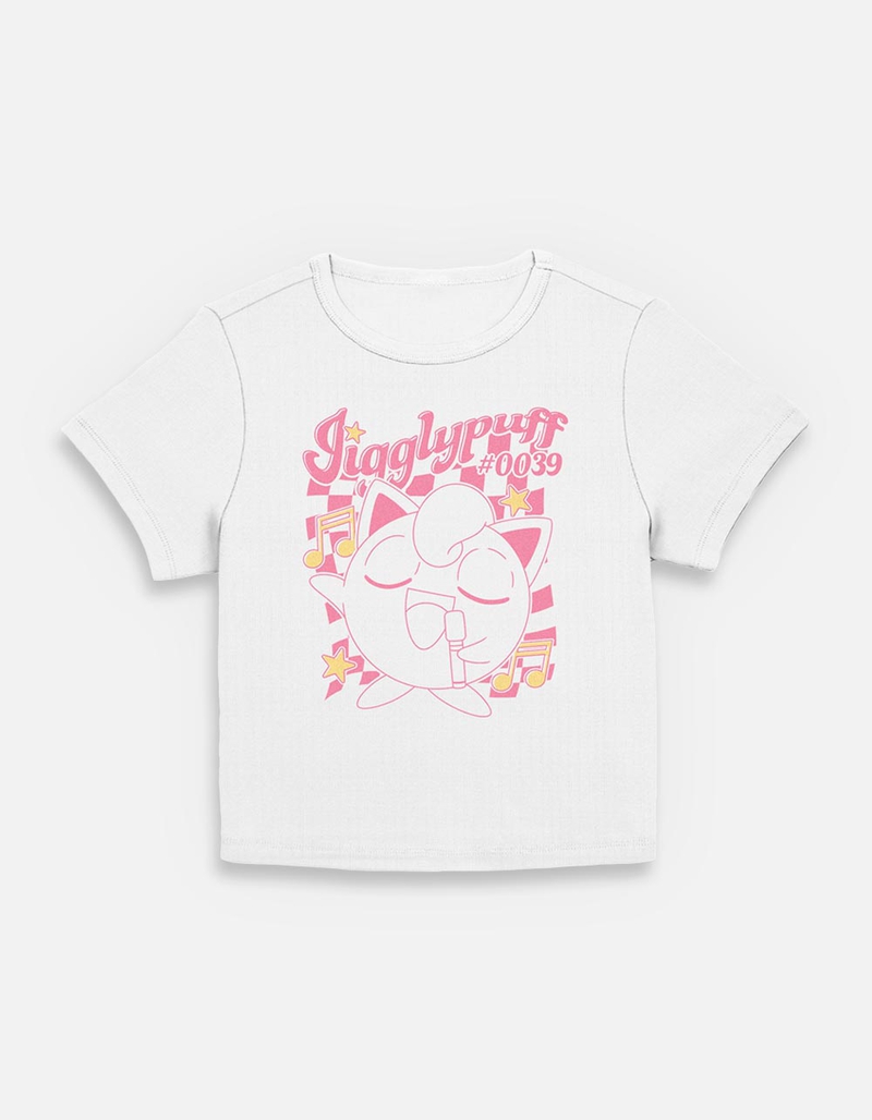 POKEMON Jigglypuff Sings Womens Baby Tee image number 0