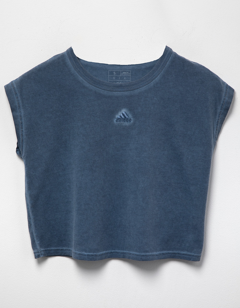 ADIDAS Boxy Washed Girls Tee image number 0