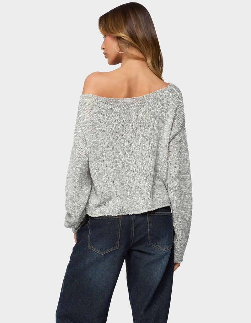 EDIKTED Florentina Off Shoulder Sweater image number 2
