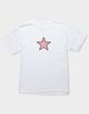 STAR Pink Cheetah Unisex Kids Tee image number 1
