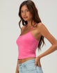 TILLYS Womens Tie Halter Top image number 3