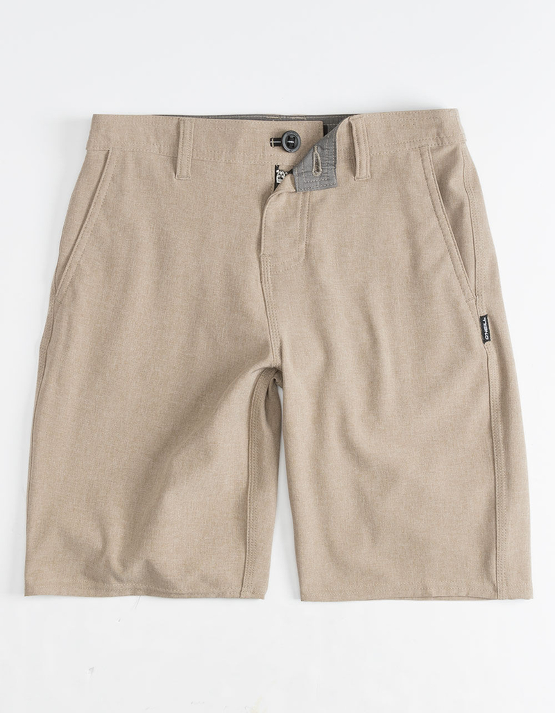O'NEILL Reserve Heather Khaki Boys Hybrid Shorts image number 0