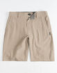 O'NEILL Reserve Heather Khaki Boys Hybrid Shorts image number 1