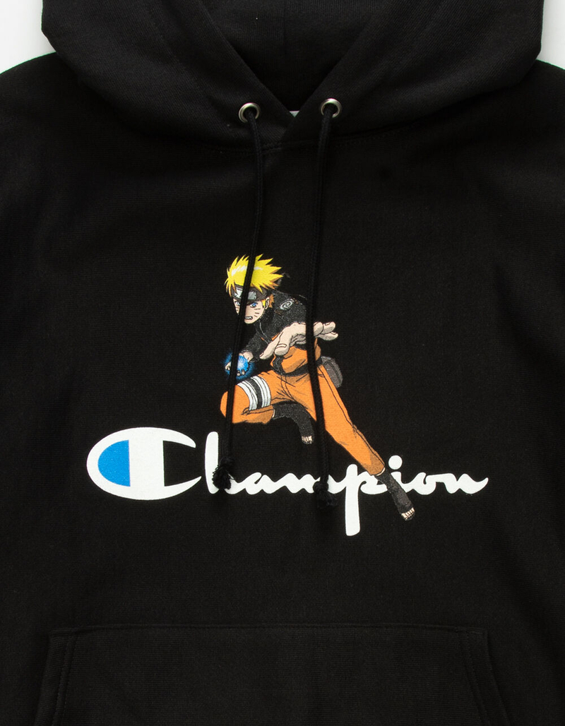 CHAMPION x Naruto Script Mens Hoodie image number 1