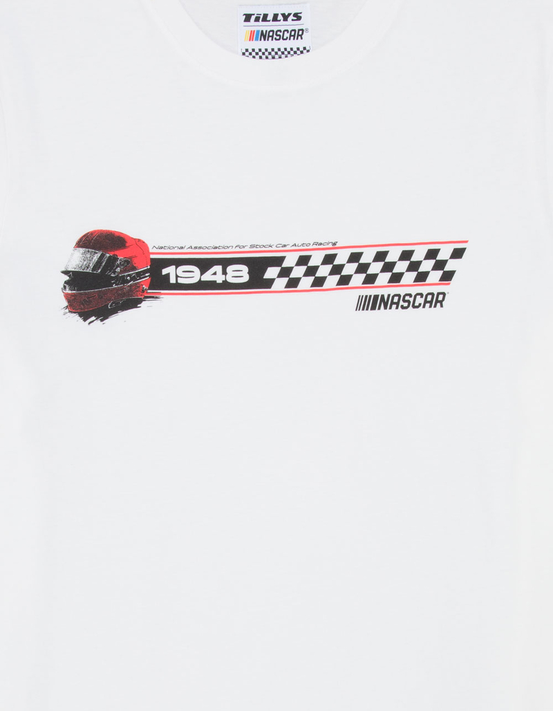 TILLYS x NASCAR Shrunken Strip Mens Tee image number 1