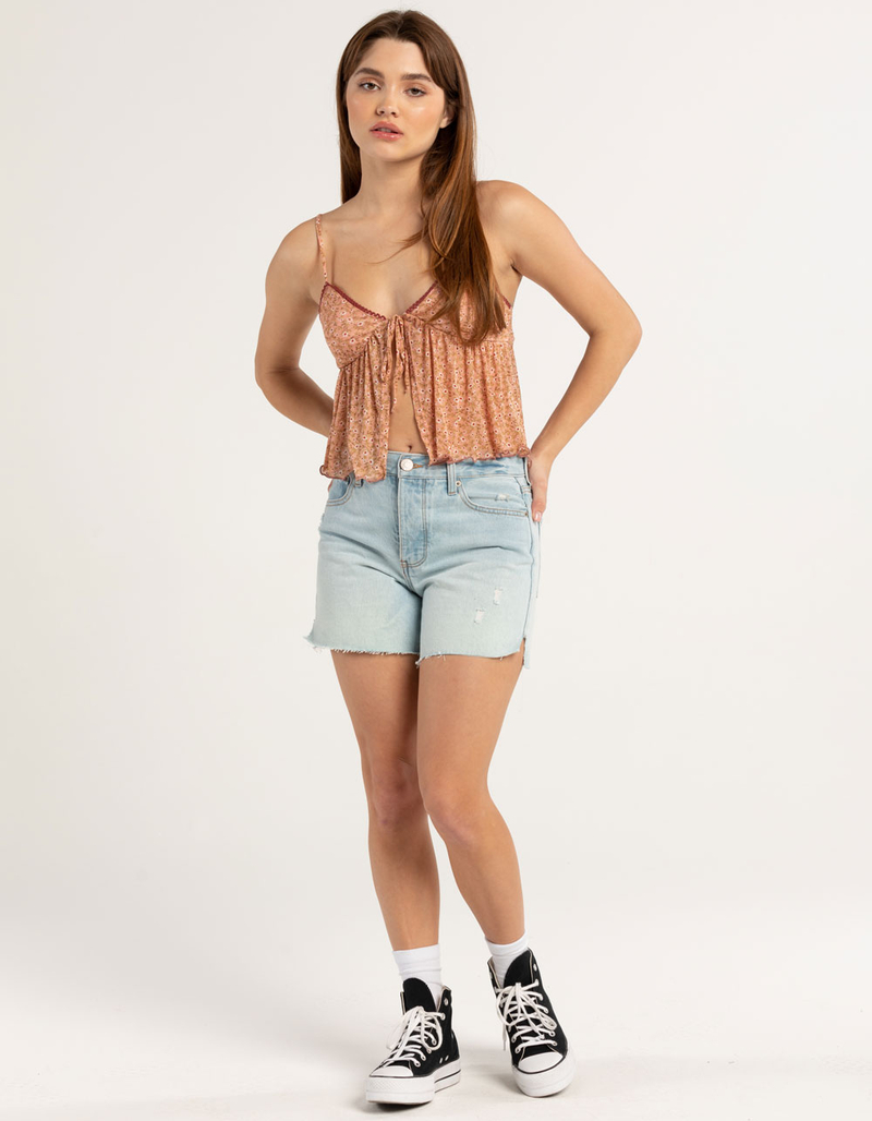 RSQ Womens Mesh Flyaway Cami image number 5