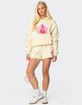 EDIKTED Orchid Babe Sweat Shorts image number 5