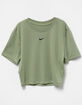 NIKE Sportswear Essential Slim Crop Womens Tee image number 4