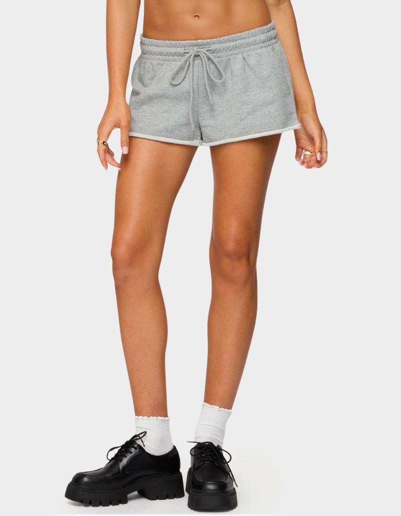 EDIKTED Pacific Coast French Terry Sweat Shorts image number 0
