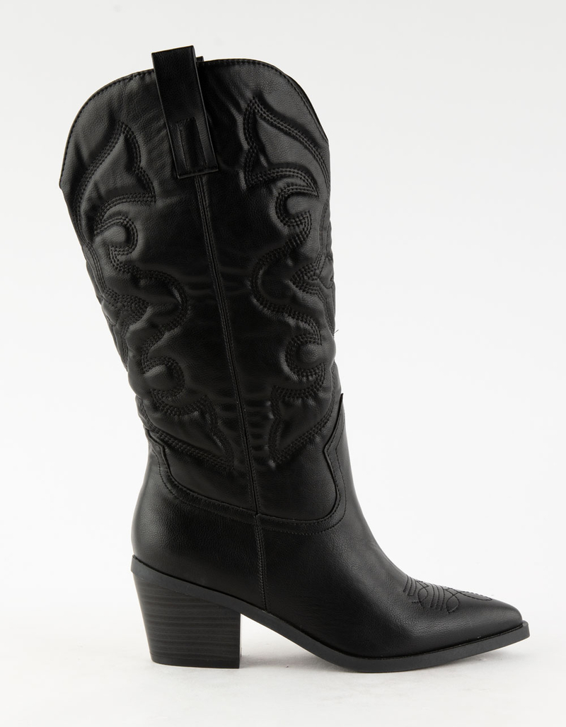BAMBOO Mindful Tall Western Womens Boots image number 1