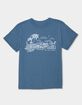 VENICE BEACH Sunset Distressed Unisex Kids Tee image number 1