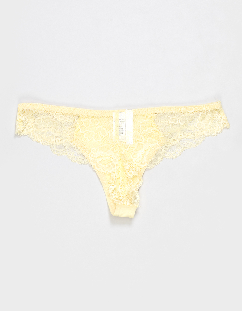 FULL TILT Micro Lace Thong image number 1