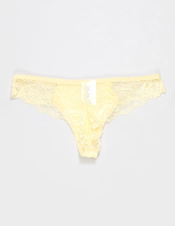 FULL TILT Micro Lace Thong Alternative Image