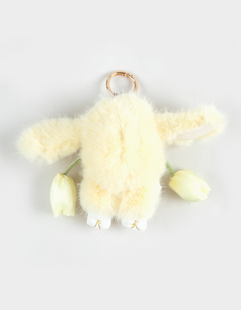 FULL TILT Plush Bunny Bag Charm Alternative Image