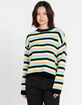 VOLCOM Bubble Tease Womens Stripe Sweater image number 1