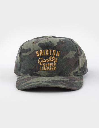 BRIXTON Hubal Camo NetPlus® Snapback Hat Alternative Image