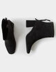 DELICIOUS Womens Ankle Block Heel Boots image number 5
