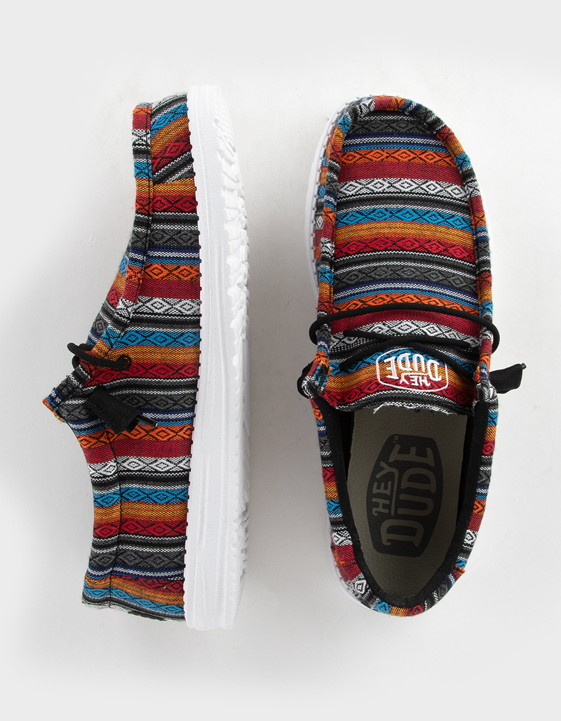 HEY DUDE Wally Serape Mens Shoes image number 4