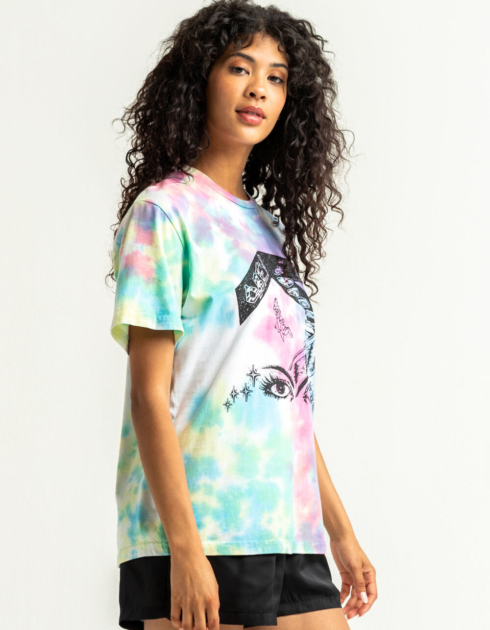 OBEY Fairy Garden Womens Tie Dye Tee 