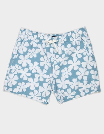 RSQ Mens Tossed Daisy Swim Shorts Alternative Image