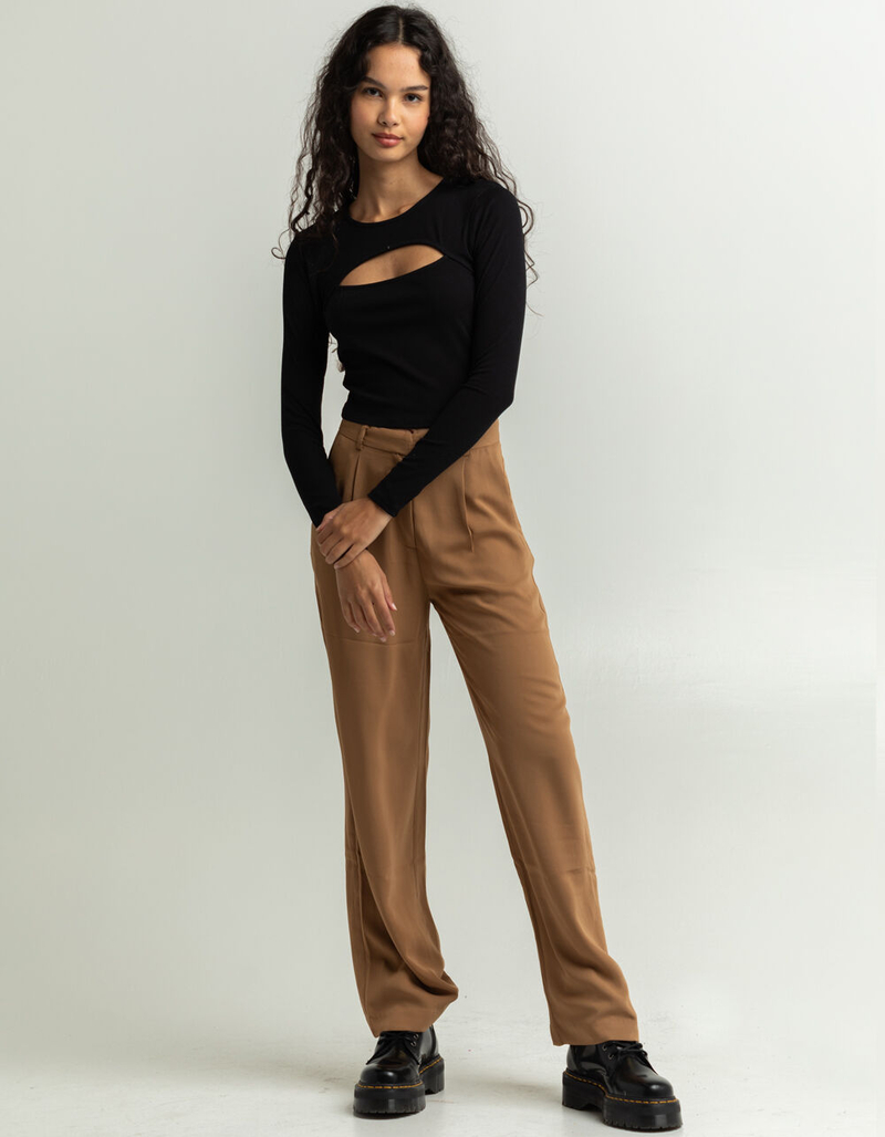 FULL TILT Cut Out Womens Tee image number 3