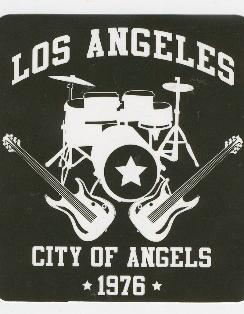 Los Angeles Drums Sticker image number 1