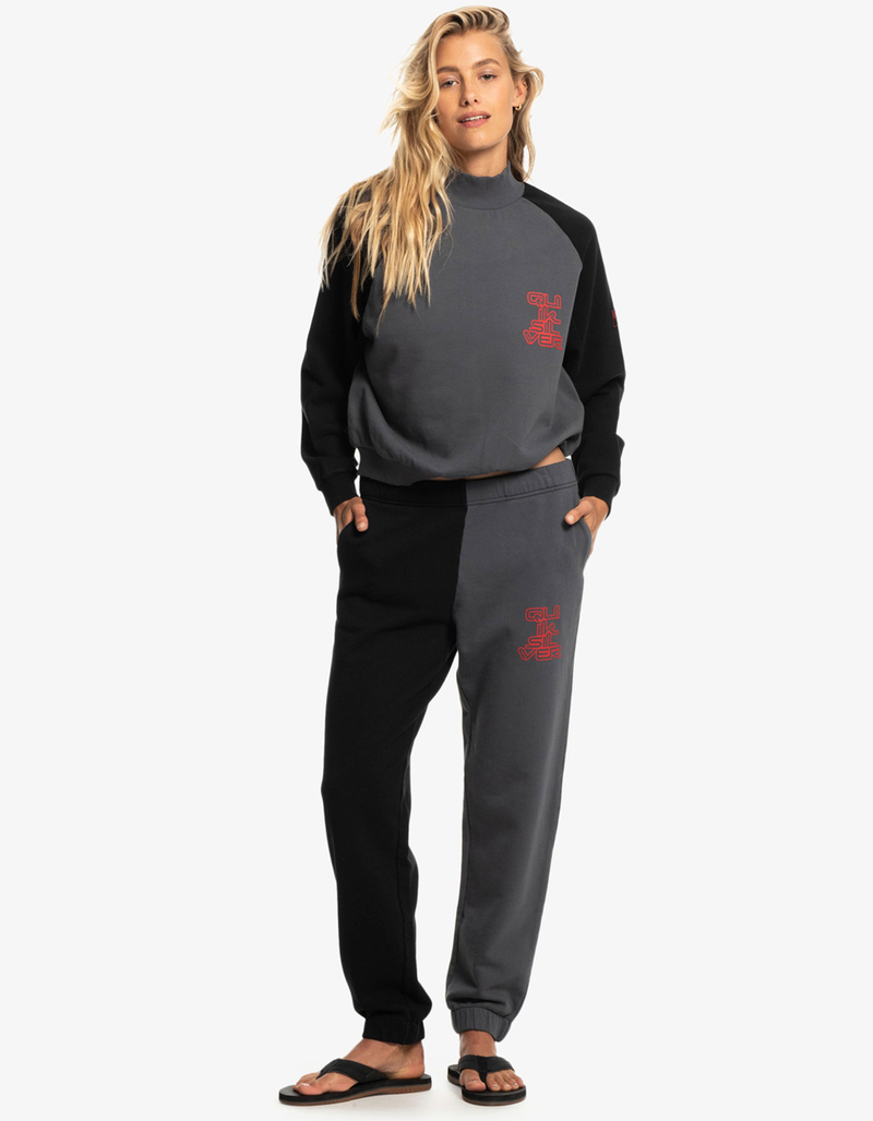 QUIKSILVER x Stranger Things Upside Down Womens Crewneck Sweatshirt  image number 2