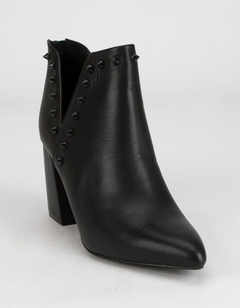 STEVE MADDEN Mosley Womens Black Booties image number 0