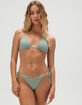 DAMSEL Texture Triangle Bikini Top image number 5