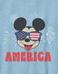 DISNEY Mickey Flag Glasses Unisex Kids Tee image number 2