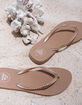 REEF Seaside Twist Womens Square Toe Flip Flops image number 9